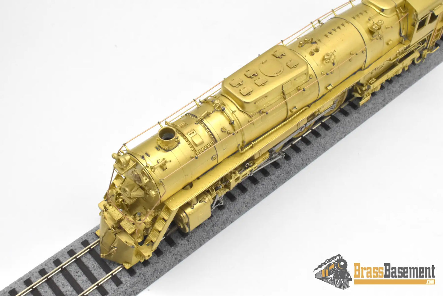 HO Brass - OMI 1577 Milwaukee Road ’S3’ 4-8-4 Northern Square Boiler Front Coal Tender - Unpainted Steam
