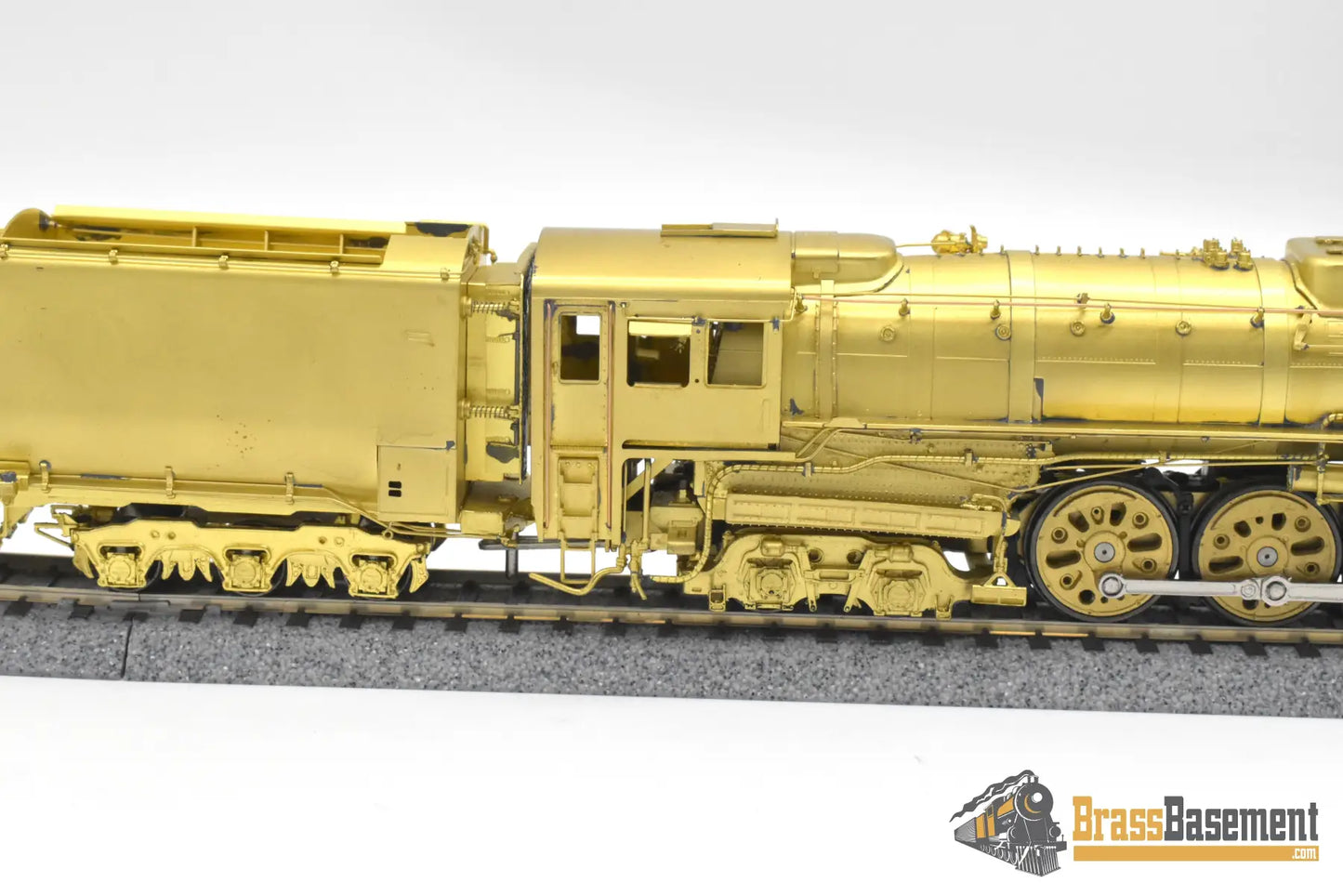HO Brass - OMI 1577 Milwaukee Road ’S3’ 4-8-4 Northern Square Boiler Front Coal Tender - Unpainted Steam
