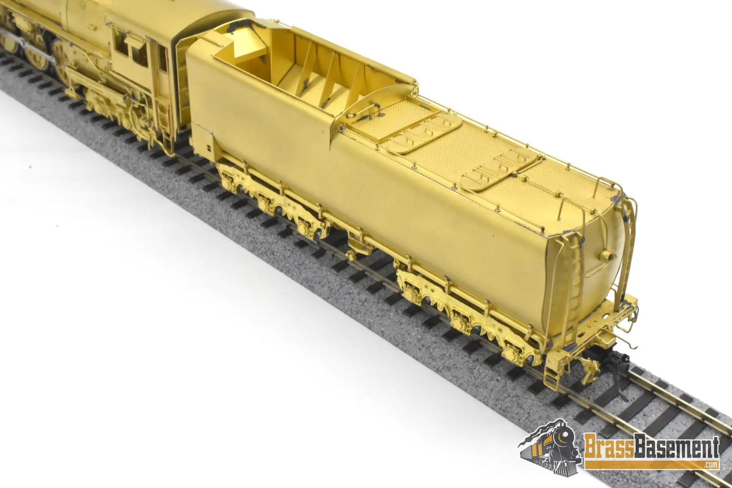 HO Brass - OMI 1577 Milwaukee Road ’S3’ 4-8-4 Northern Square Boiler Front Coal Tender - Unpainted Steam