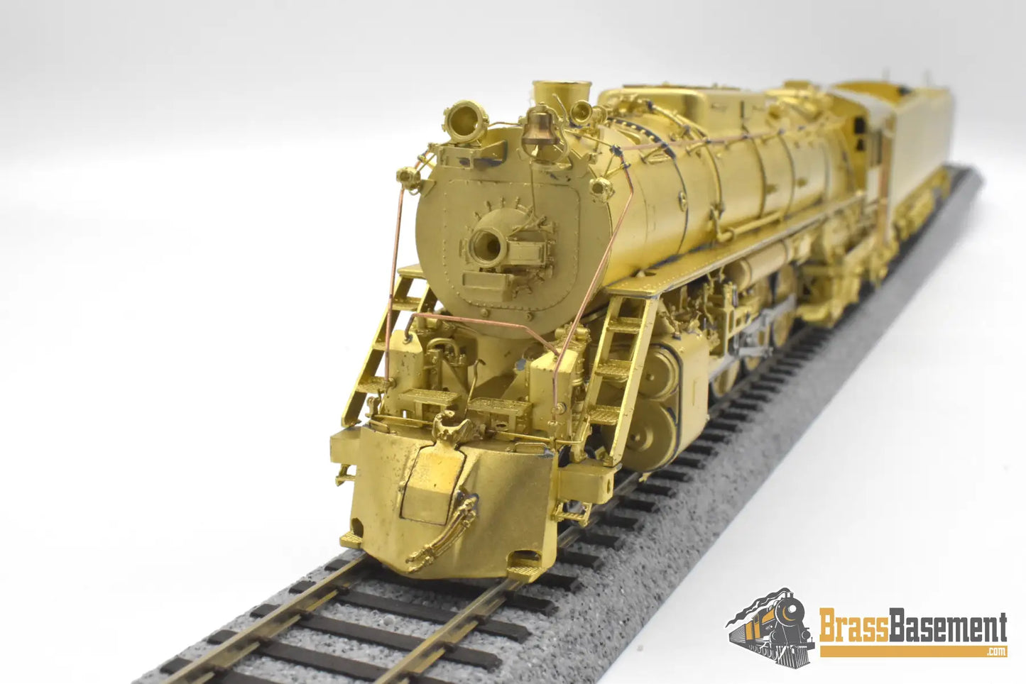 HO Brass - OMI 1577 Milwaukee Road ’S3’ 4-8-4 Northern Square Boiler Front Coal Tender - Unpainted Steam