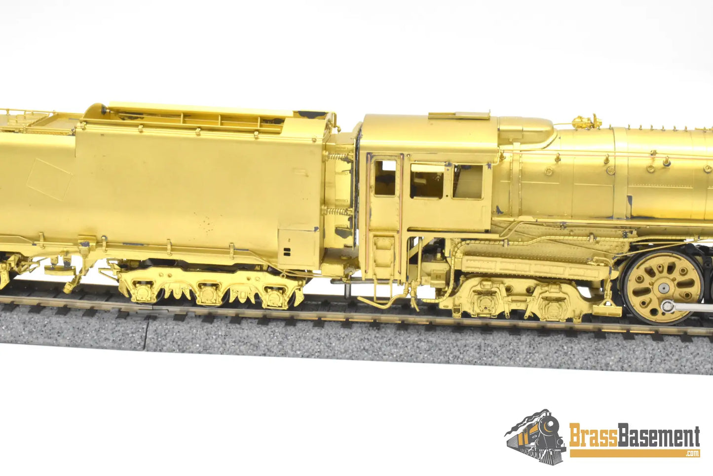 HO Brass - OMI 1577 Milwaukee Road ’S3’ 4-8-4 Northern Square Boiler Front Coal Tender - Unpainted Steam