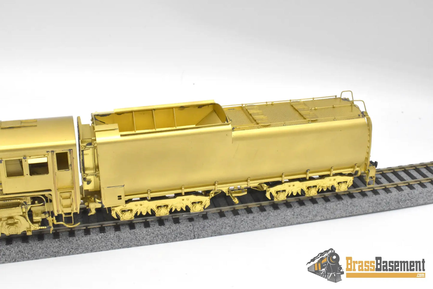 HO Brass - OMI 1577 Milwaukee Road ’S3’ 4-8-4 Northern Square Boiler Front Coal Tender - Unpainted Steam