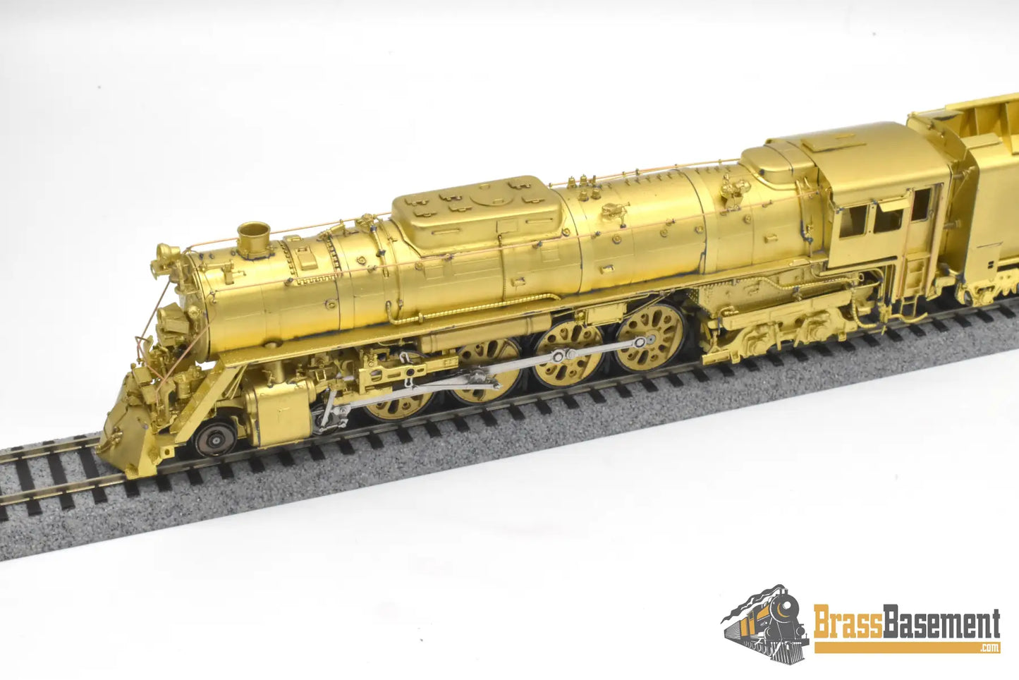 HO Brass - OMI 1577 Milwaukee Road ’S3’ 4-8-4 Northern Square Boiler Front Coal Tender - Unpainted Steam