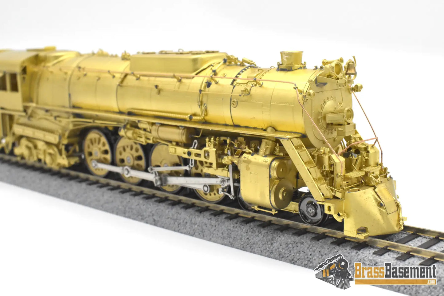 HO Brass - OMI 1577 Milwaukee Road ’S3’ 4-8-4 Northern Square Boiler Front Coal Tender - Unpainted Steam