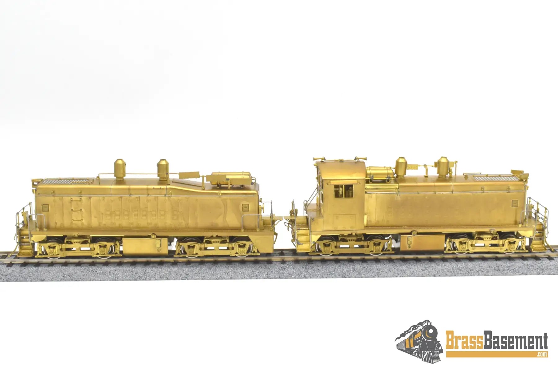 Ho Brass - Omi 1855 Union Pacific Up Tr-5 #1871 Cow & Calf Mint Unpainted Diesel