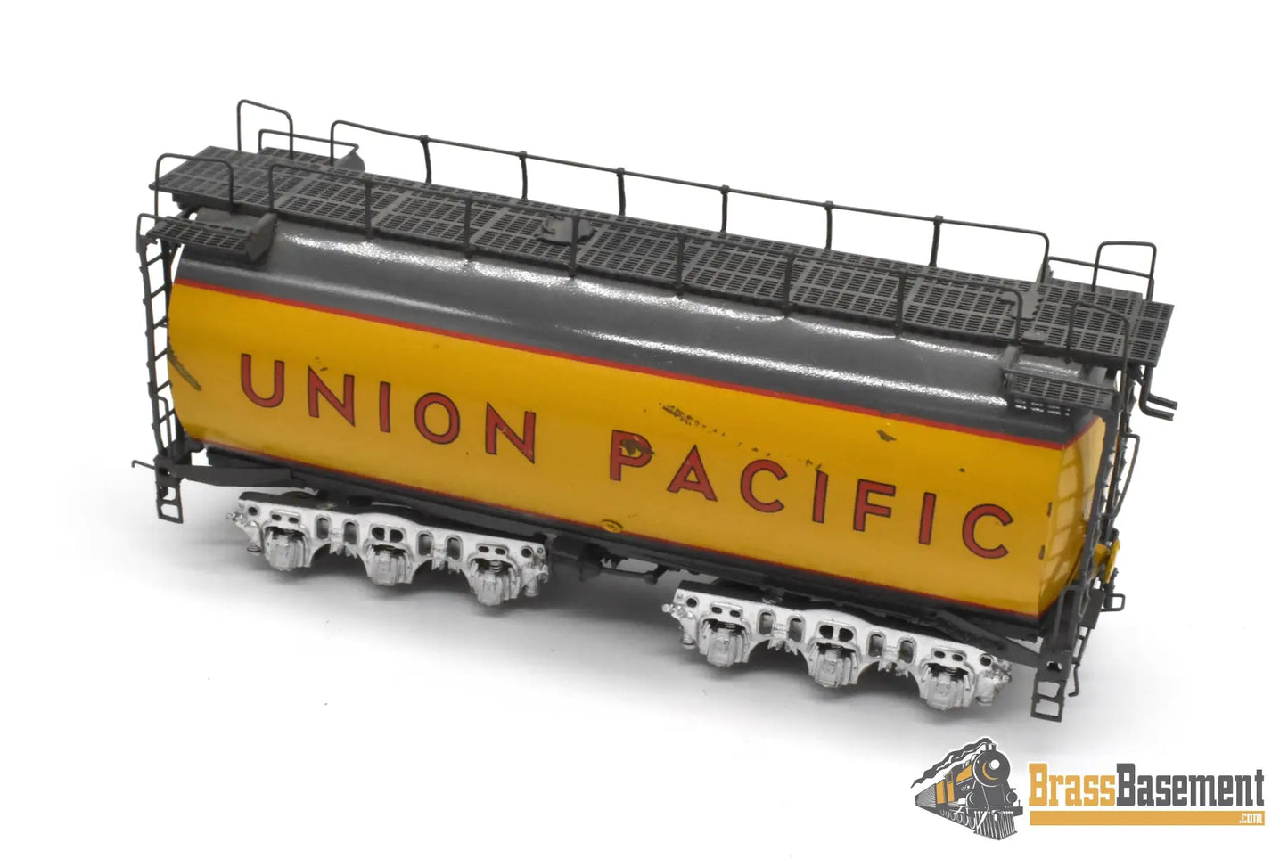 HO Brass - OMI 1873 Union Pacific #65 Veranda Turbine Special Intake & Aux. Tender - AS IS Turbine