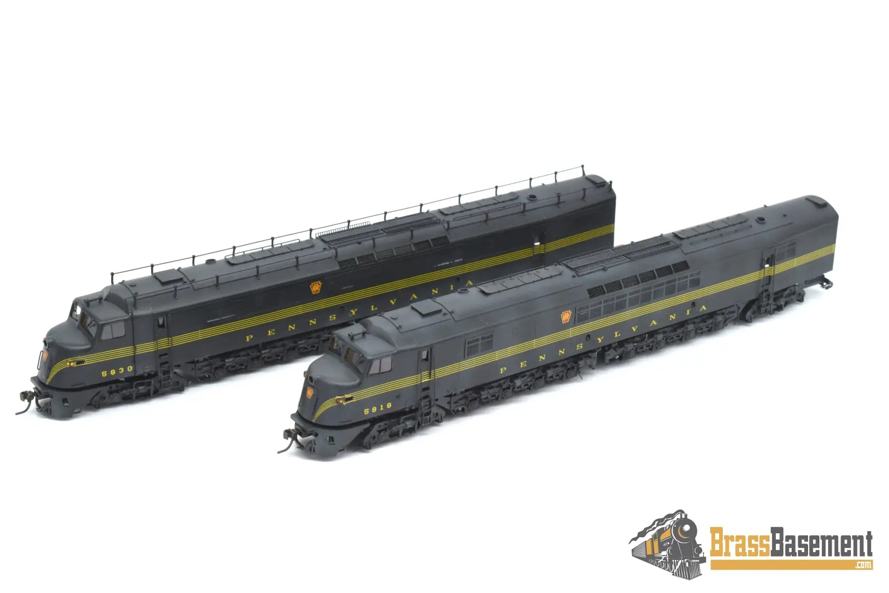 Ho Brass - Omi 1931/1932 Pennsylvania Prr Centipede A - A Set Custom Paint Diesel