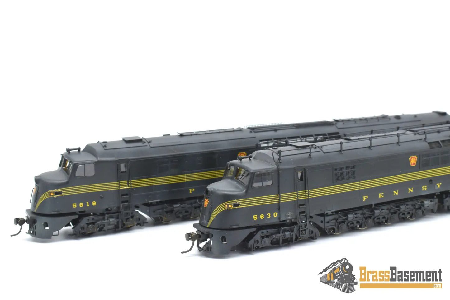 Ho Brass - Omi 1931/1932 Pennsylvania Prr Centipede A - A Set Custom Paint Diesel