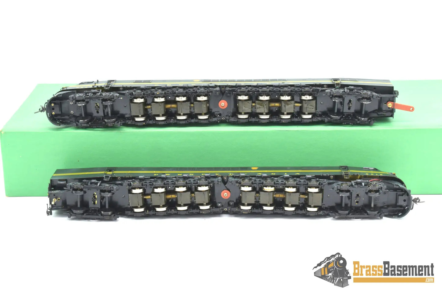 Ho Brass - Omi 1931/1932 Pennsylvania Prr Centipede A - A Set Custom Paint Diesel