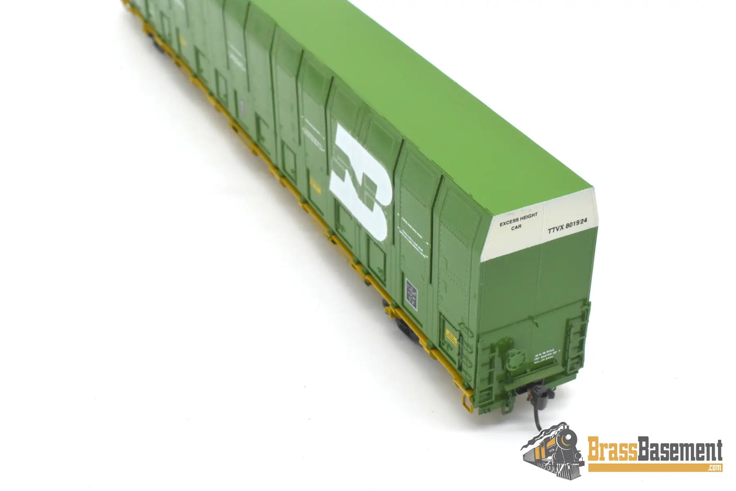HO Brass - OMI 3010.2 Burlington Northern BN #801924 Vert-A-Pac Auto Carrier - FP Green Freight
