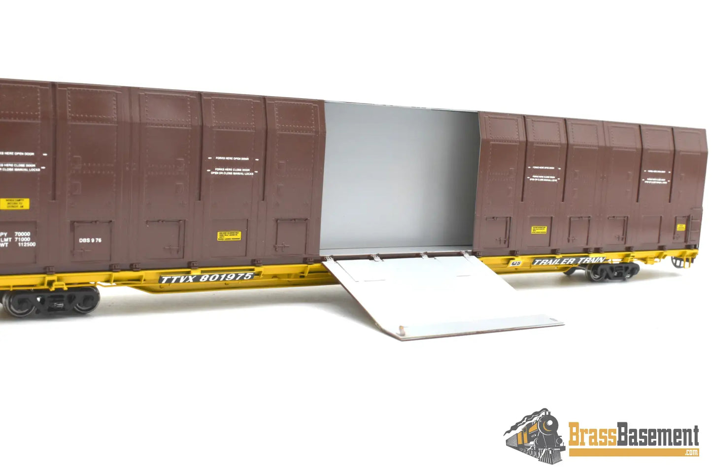 HO Brass - OMI 3010.3 Florida East Coast FEC Vert-A-Pac Auto Carrier - FP Brown Freight