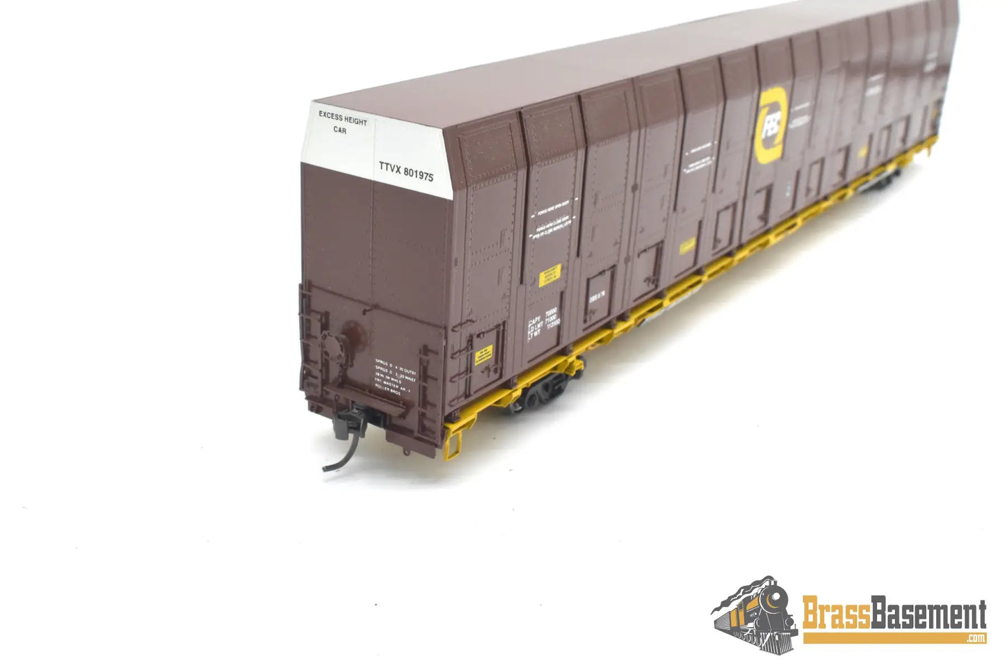 HO Brass - OMI 3010.3 Florida East Coast FEC Vert-A-Pac Auto Carrier - FP Brown Freight