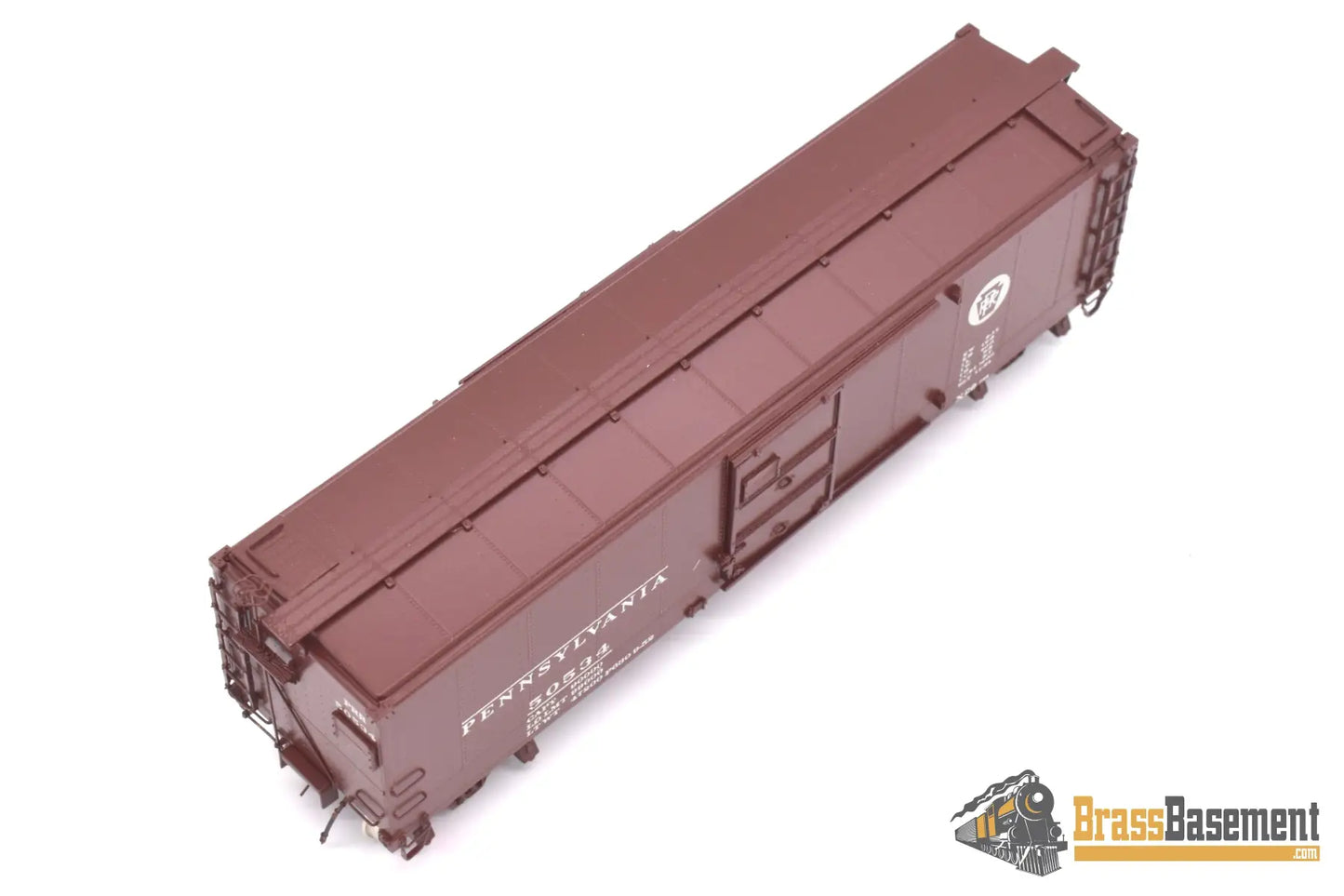 Ho Brass - Omi 3015.1 Overland Pennsylvania Rr Prr X - 29 #50534 Cpomi Freight
