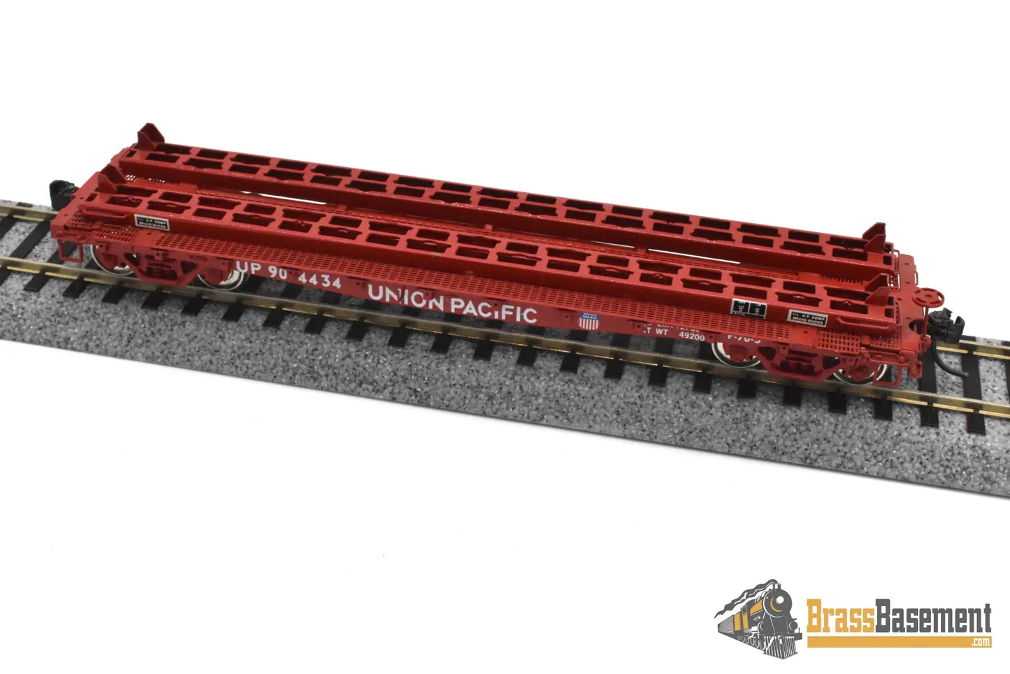 HO Brass OMI 3024.1 Union Pacific UP 42’ Wheel Transport Flat Car F 50 15 CP Freight