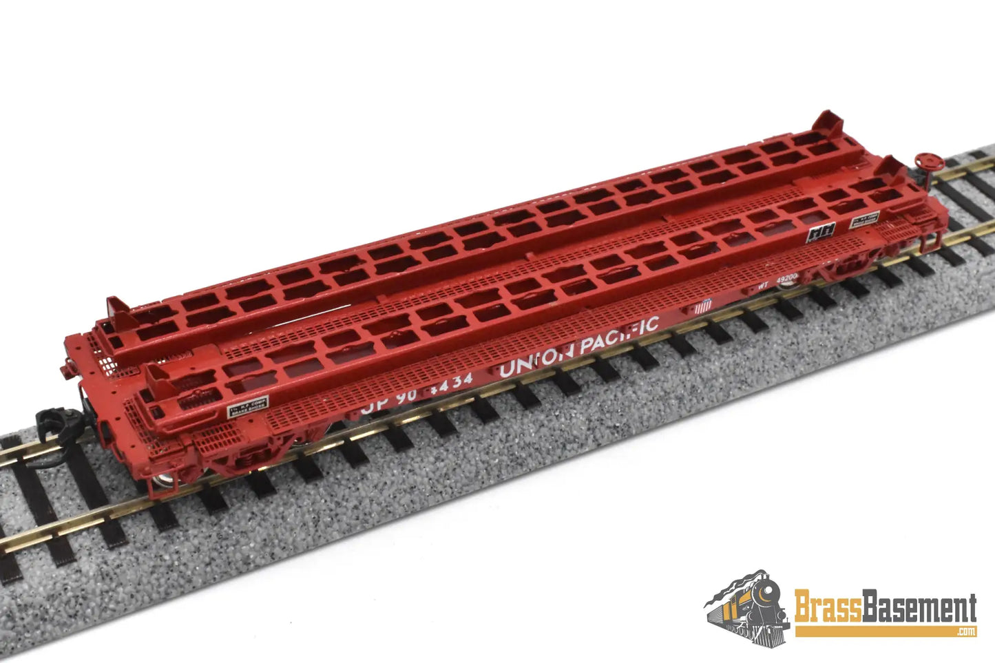 HO Brass OMI 3024.1 Union Pacific UP 42’ Wheel Transport Flat Car F 50 15 CP Freight