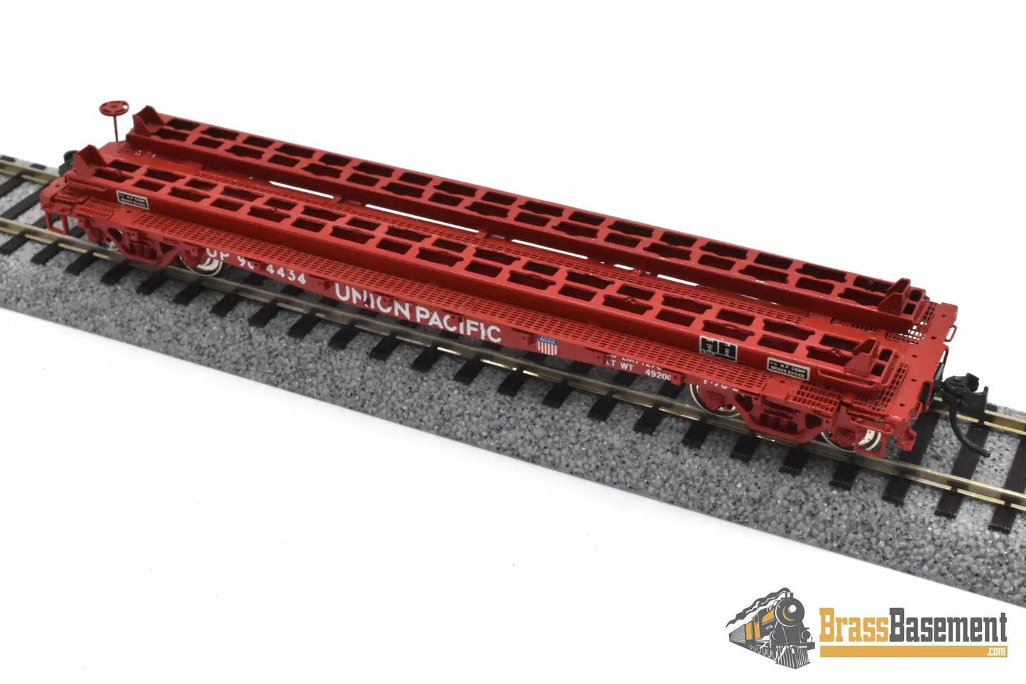 HO Brass OMI 3024.1 Union Pacific UP 42’ Wheel Transport Flat Car F 50 15 CP Freight