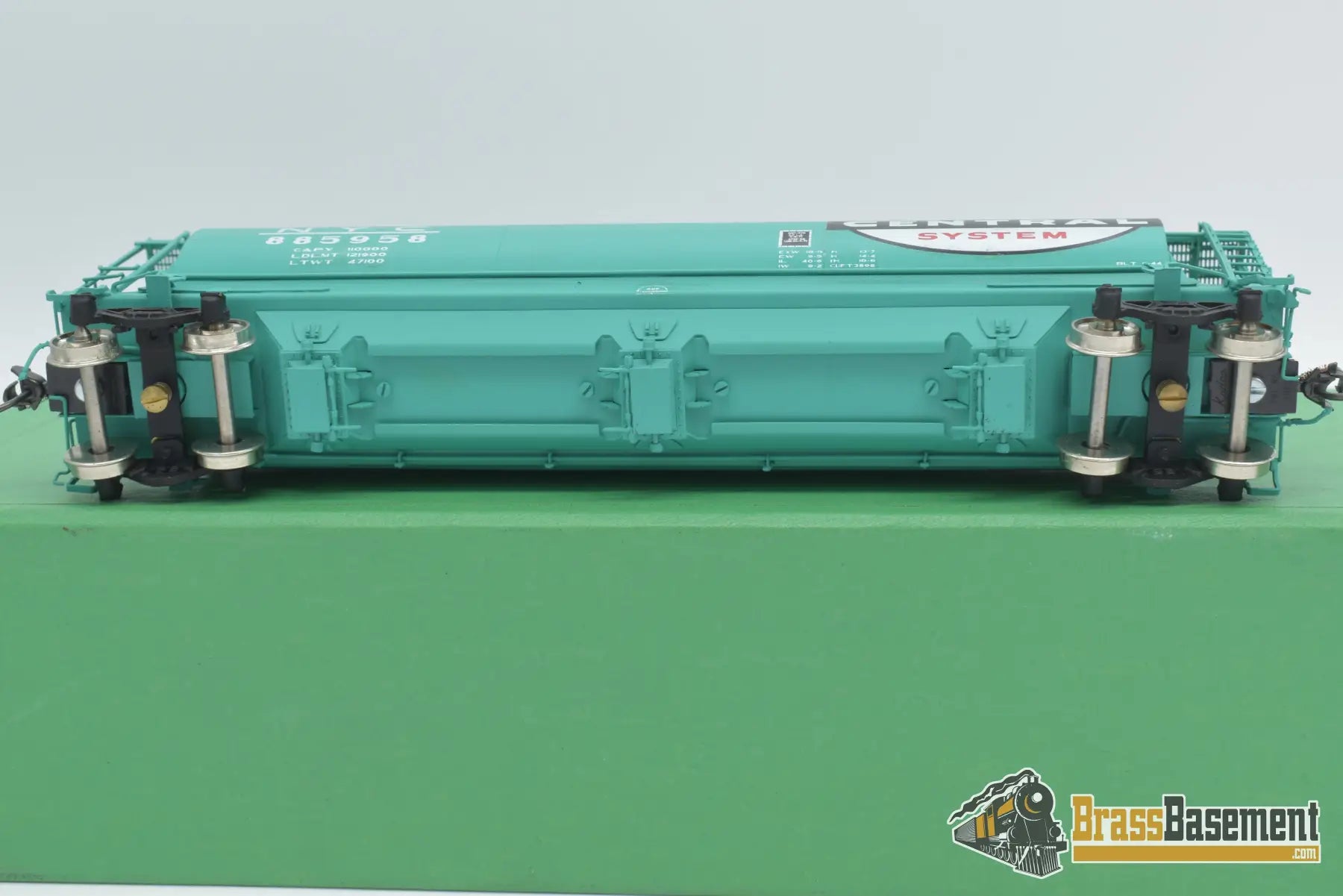 Ho Brass - Omi 3039 New York Central Nyc Acf Cylindrical Covered Hopper C/P