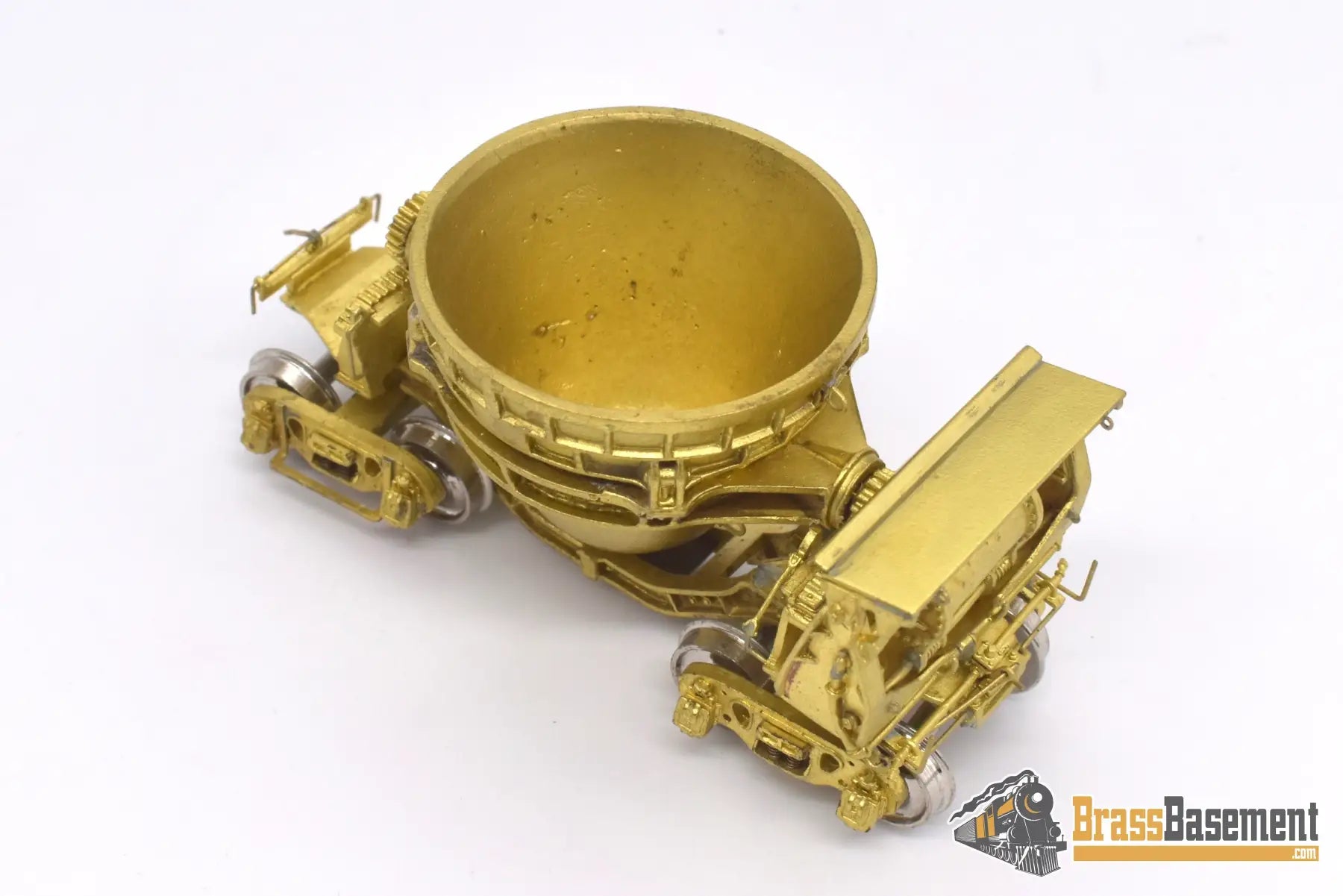 Ho Brass - Omi 3060 Treadwell Cinder Car Unpainted M.s Models Freight