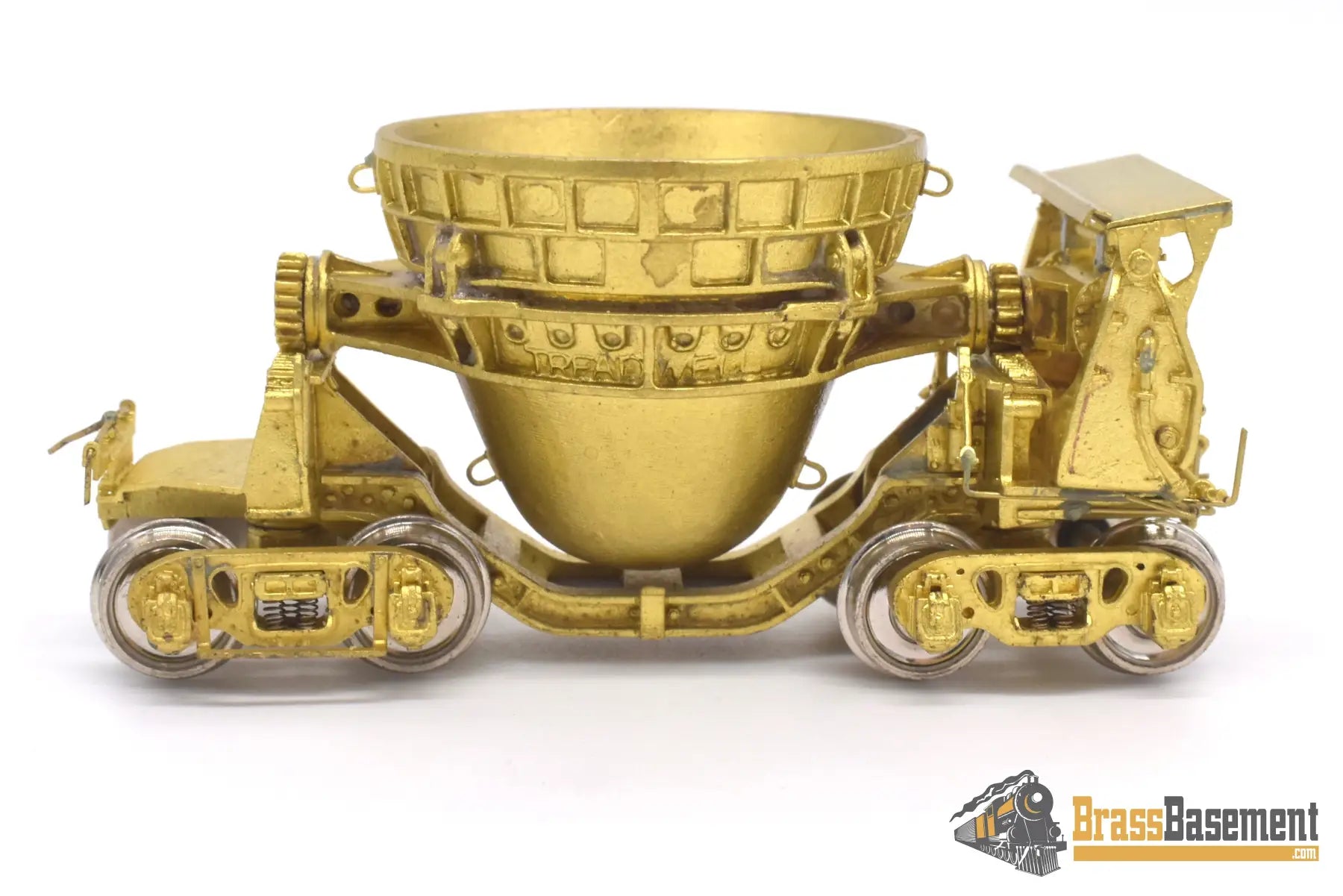 Ho Brass - Omi 3060 Treadwell Cinder Car Unpainted M.s Models Freight