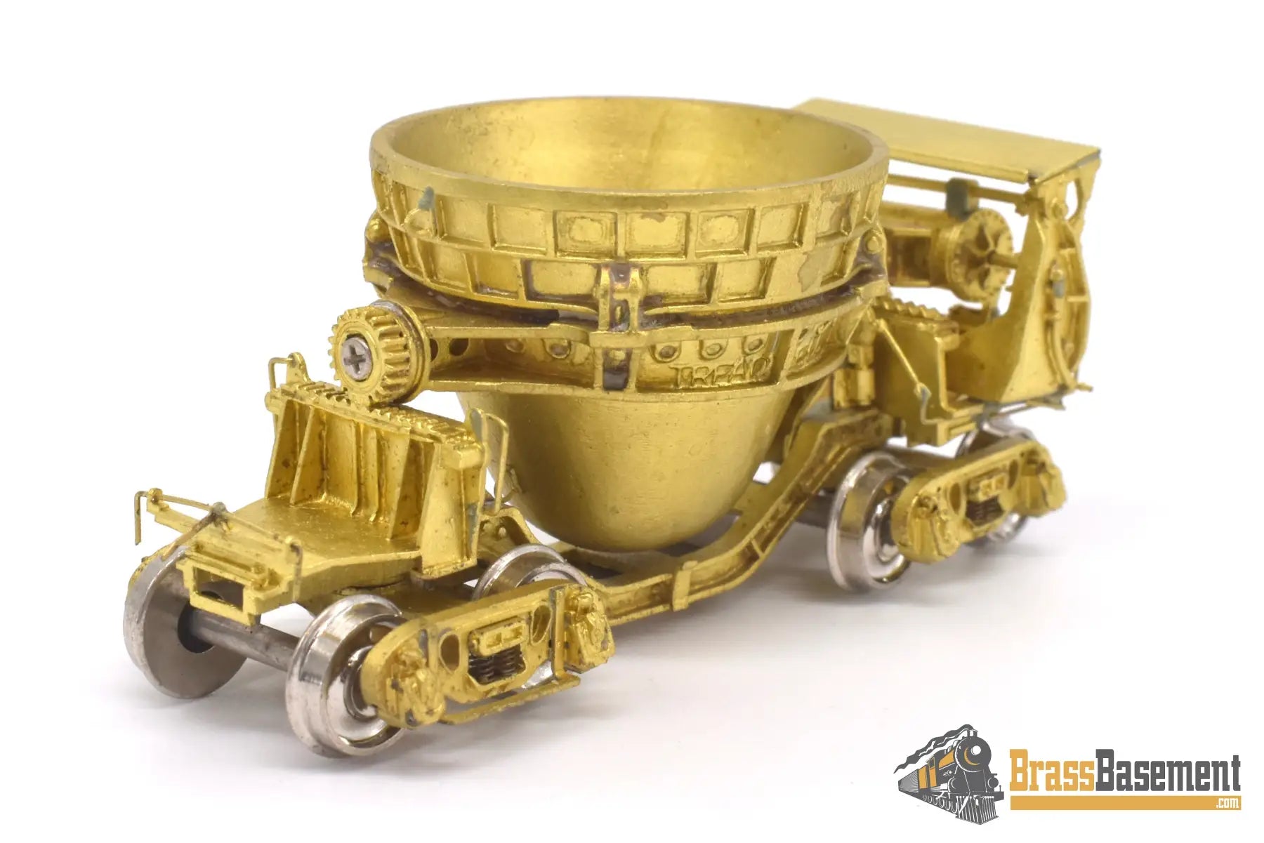 Ho Brass - Omi 3060 Treadwell Cinder Car Unpainted M.s Models Freight