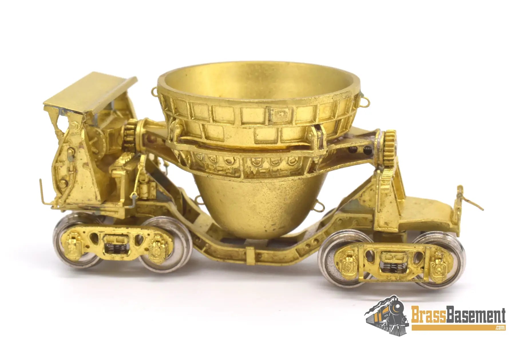 Ho Brass - Omi 3060 Treadwell Cinder Car Unpainted M.s Models Freight