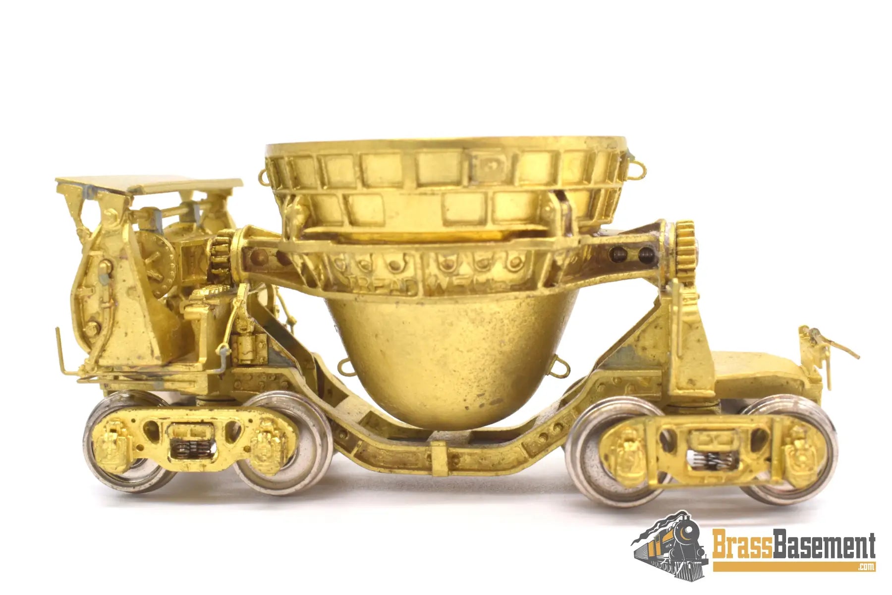 Ho Brass - Omi 3060 Treadwell Cinder Car Unpainted M.s Models Freight