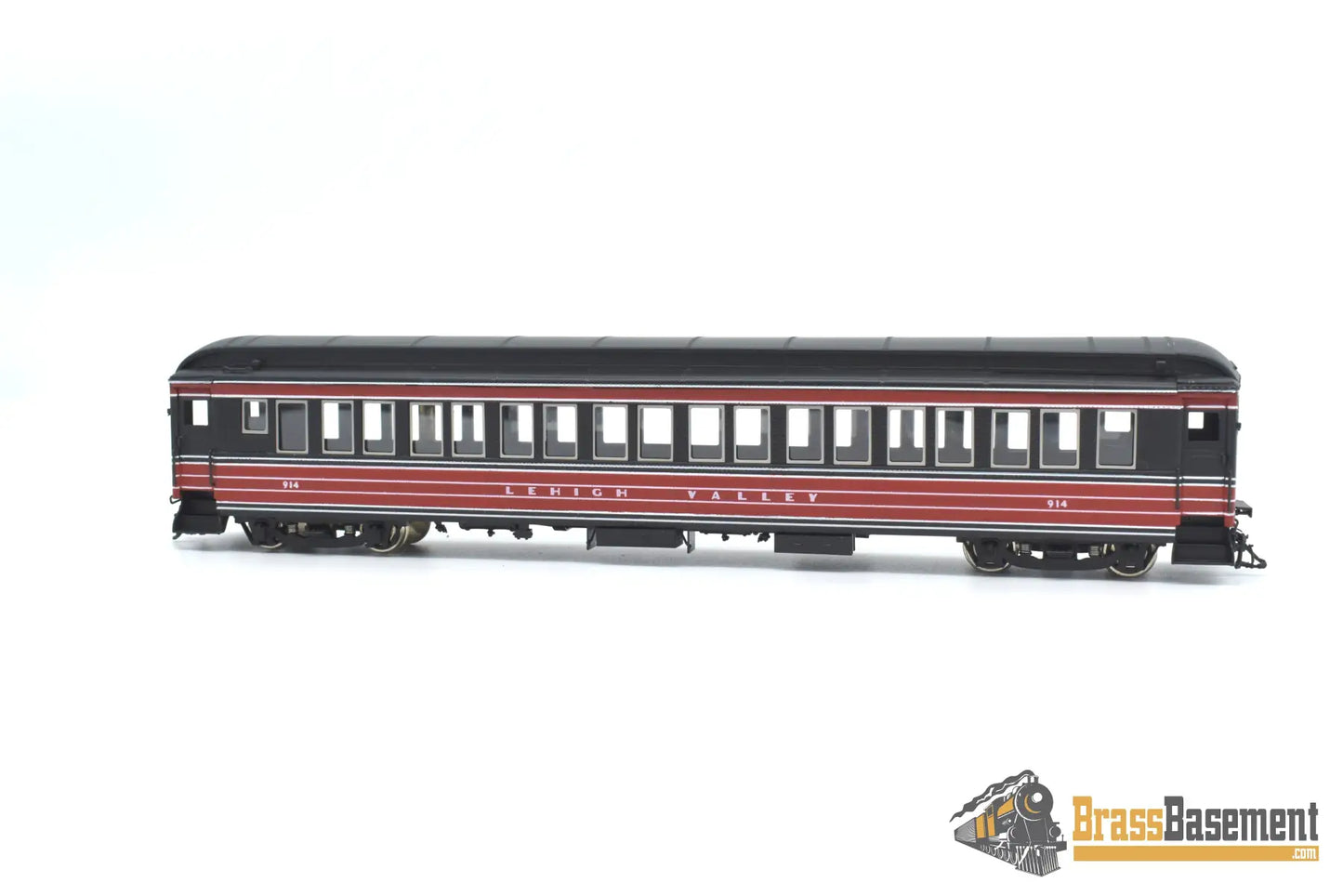Ho Brass - Omi 3221.1 Lv Lehigh Valley Coach #914 Factory Paint Passenger