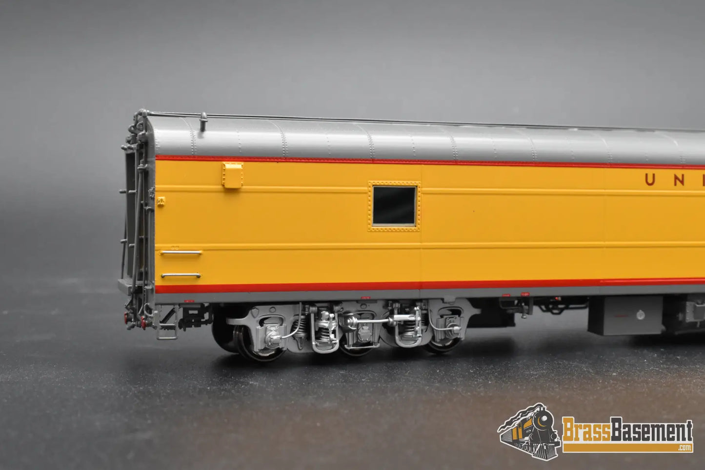 HO Brass – Overland Models UP ‘Sherman Hill’ Car – F/P – Mint HO Brass Passenger Car