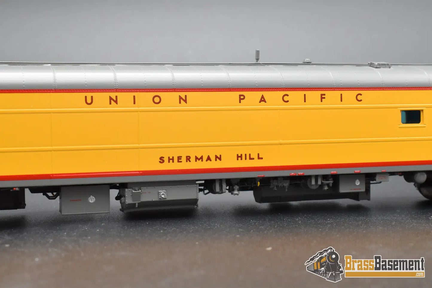 HO Brass – Overland Models UP ‘Sherman Hill’ Car – F/P – Mint HO Brass Passenger Car