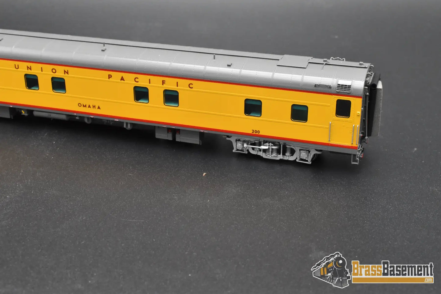 HO Brass – Overland Models UP ‘Omaha’ Sleeper #200 – F/P – Mint HO Brass Passenger Car