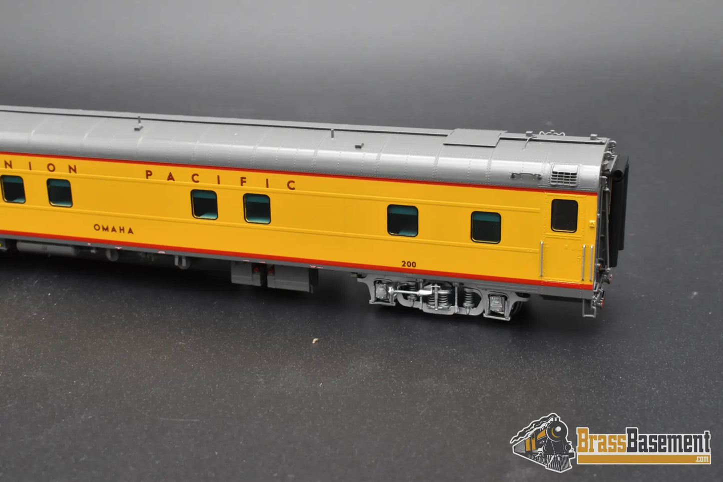 HO Brass – Overland Models UP ‘Omaha’ Sleeper #200 – F/P – Mint HO Brass Passenger Car