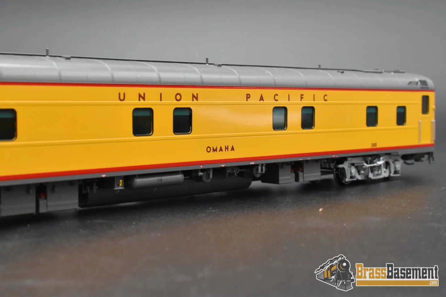 HO Brass – Overland Models UP ‘Omaha’ Sleeper #200 – F/P – Mint HO Brass Passenger Car