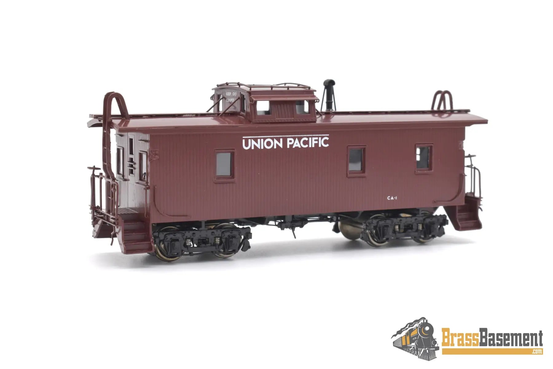 Ho Brass - Omi 3924.1 Union Pacific Up Ca - 1 Caboose Freight Car Red New