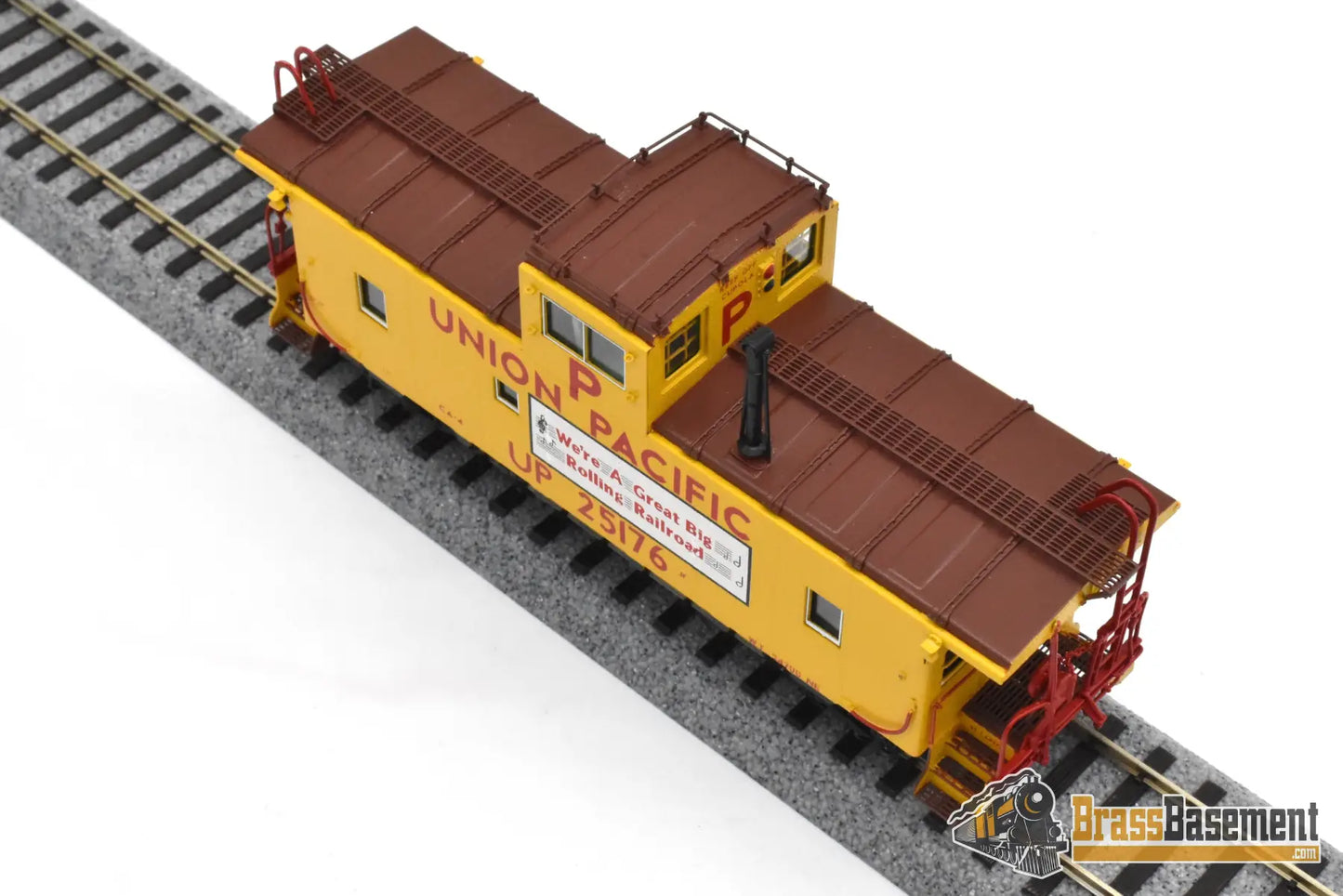 HO Brass OMI 3971.8 Union Pacific UP CA 4 Caboose #25176 GSI Trucks MINT Caboose
