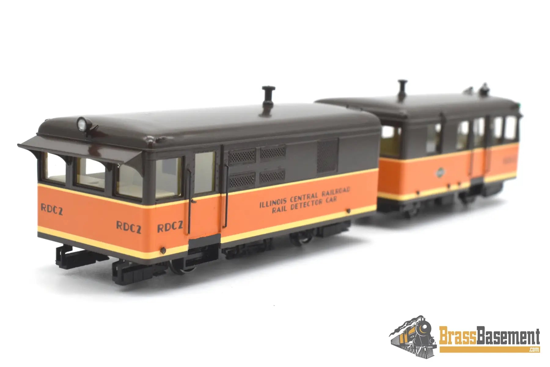 HO Brass - OMI 4306.1 IC Illinois Central - Magnetic Rail Defect Detector #RDC2 Diesel