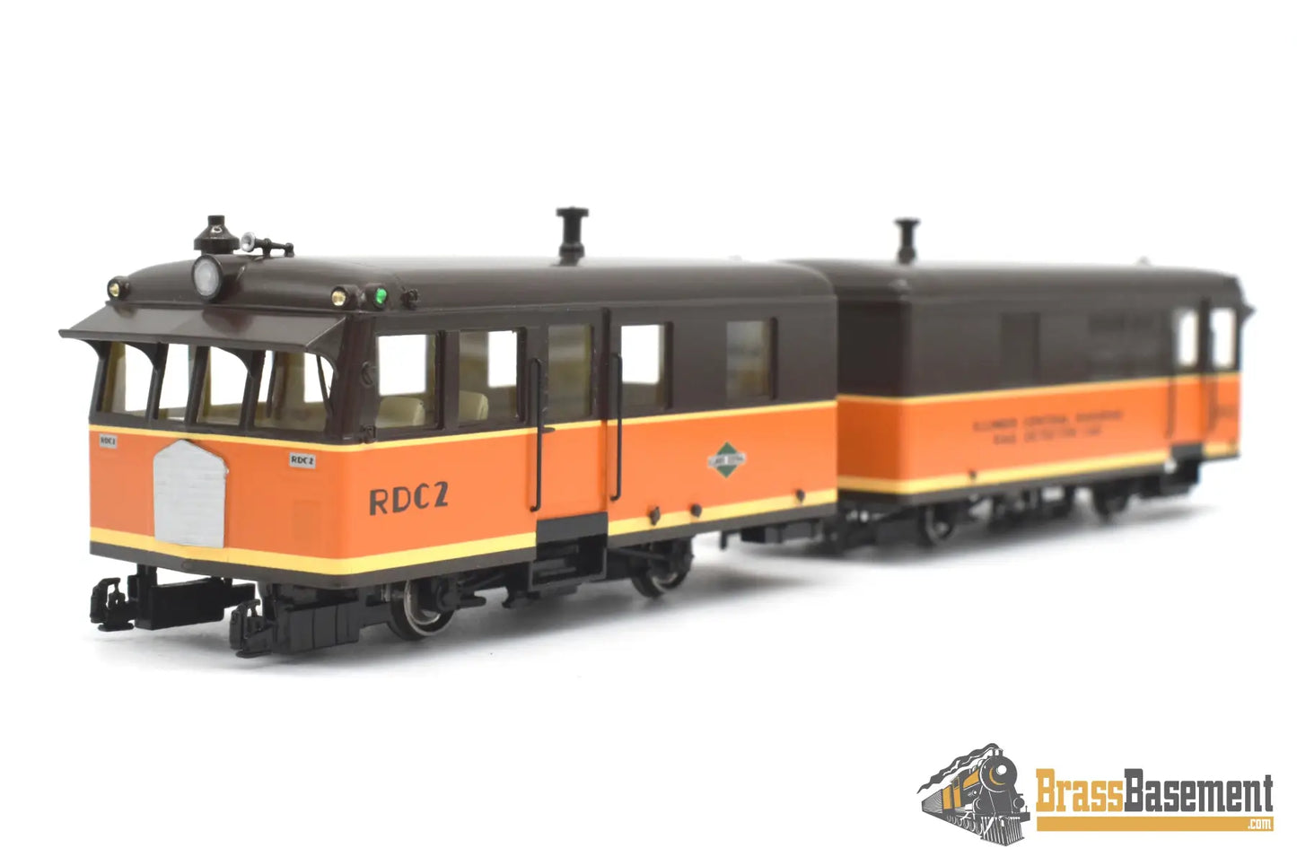 HO Brass - OMI 4306.1 IC Illinois Central - Magnetic Rail Defect Detector #RDC2 Diesel