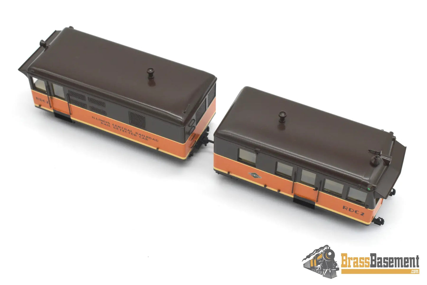 HO Brass - OMI 4306.1 IC Illinois Central - Magnetic Rail Defect Detector #RDC2 Diesel