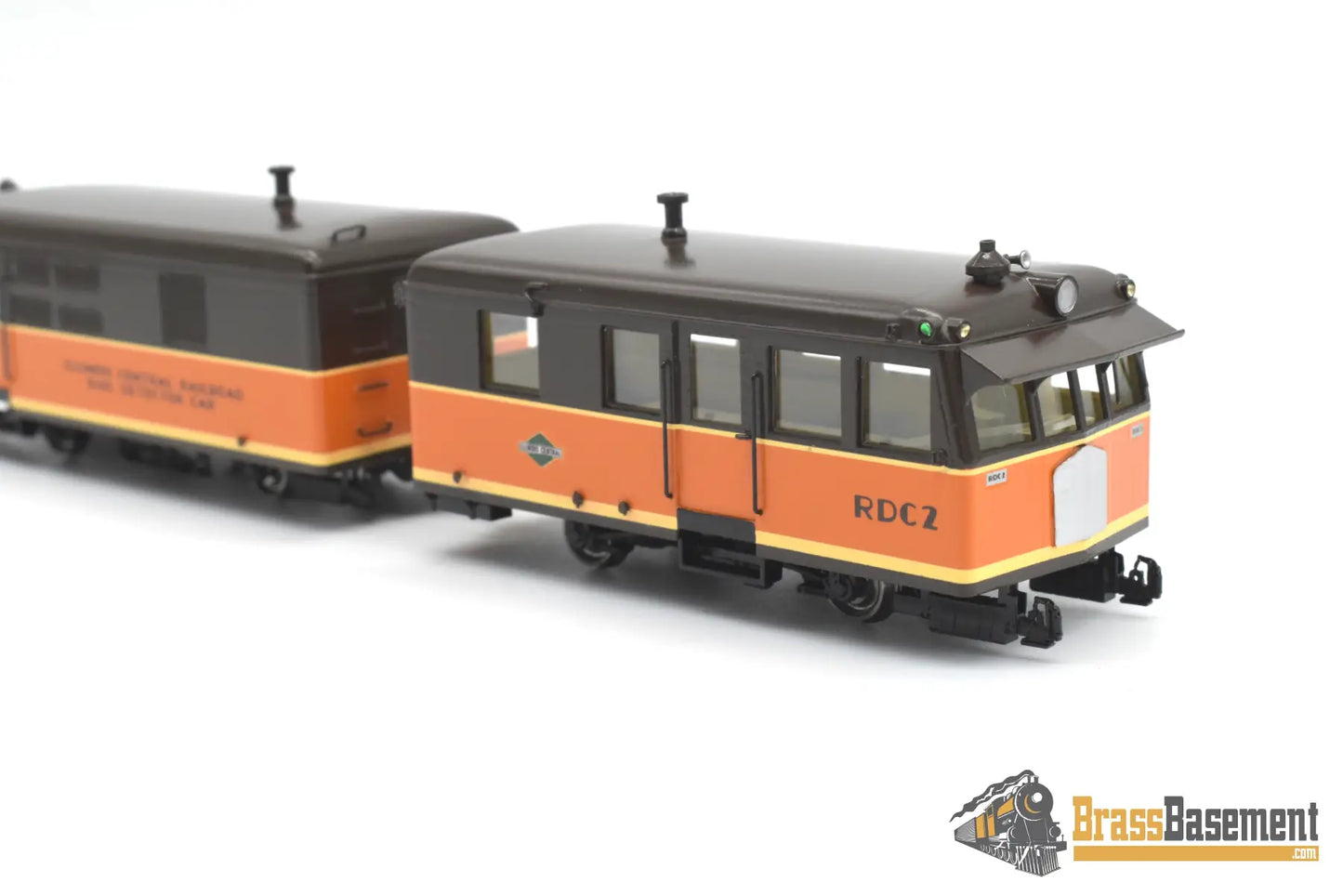 HO Brass - OMI 4306.1 IC Illinois Central - Magnetic Rail Defect Detector #RDC2 Diesel