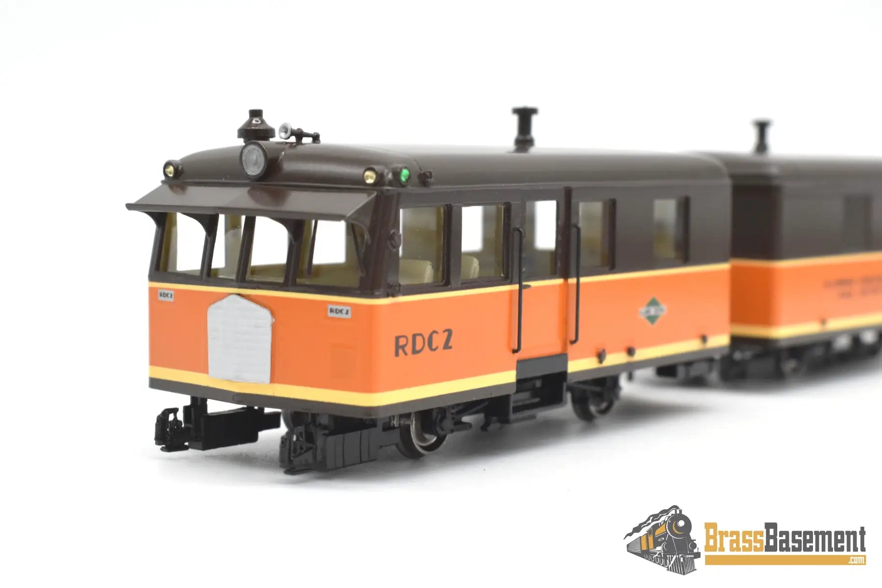 HO Brass - OMI 4306.1 IC Illinois Central - Magnetic Rail Defect Detector #RDC2 Diesel