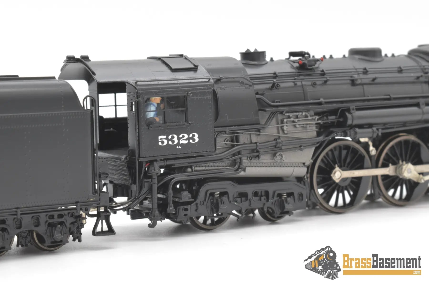 Ho Brass - Omi 4518.1 New York Central Nyc J - 1E 4 - 6 - 4 Hudson #5323 F/P Steam