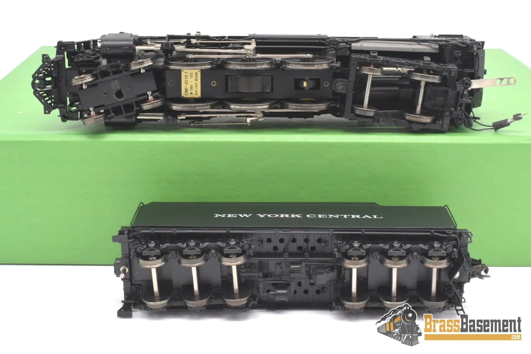Ho Brass - Omi 4518.1 New York Central Nyc J - 1E 4 - 6 - 4 Hudson #5344 F/P Steam