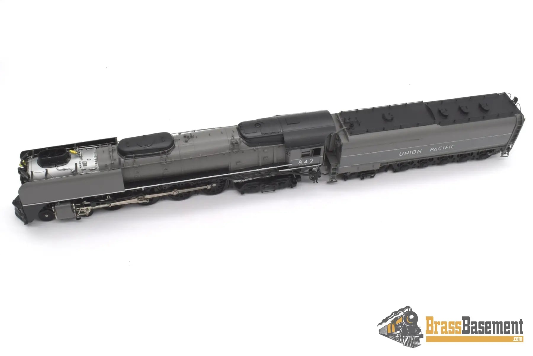 Ho Brass - Omi 4521.2 Union Pacific Fef - 3 #842 Gray Stripe Grayhound Mint Steam