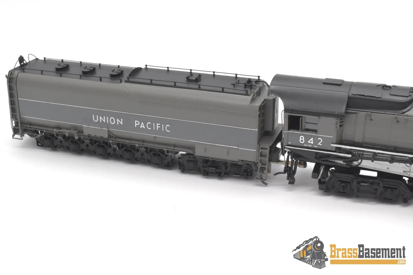 Ho Brass - Omi 4521.2 Union Pacific Fef - 3 #842 Gray Stripe Grayhound Mint Steam