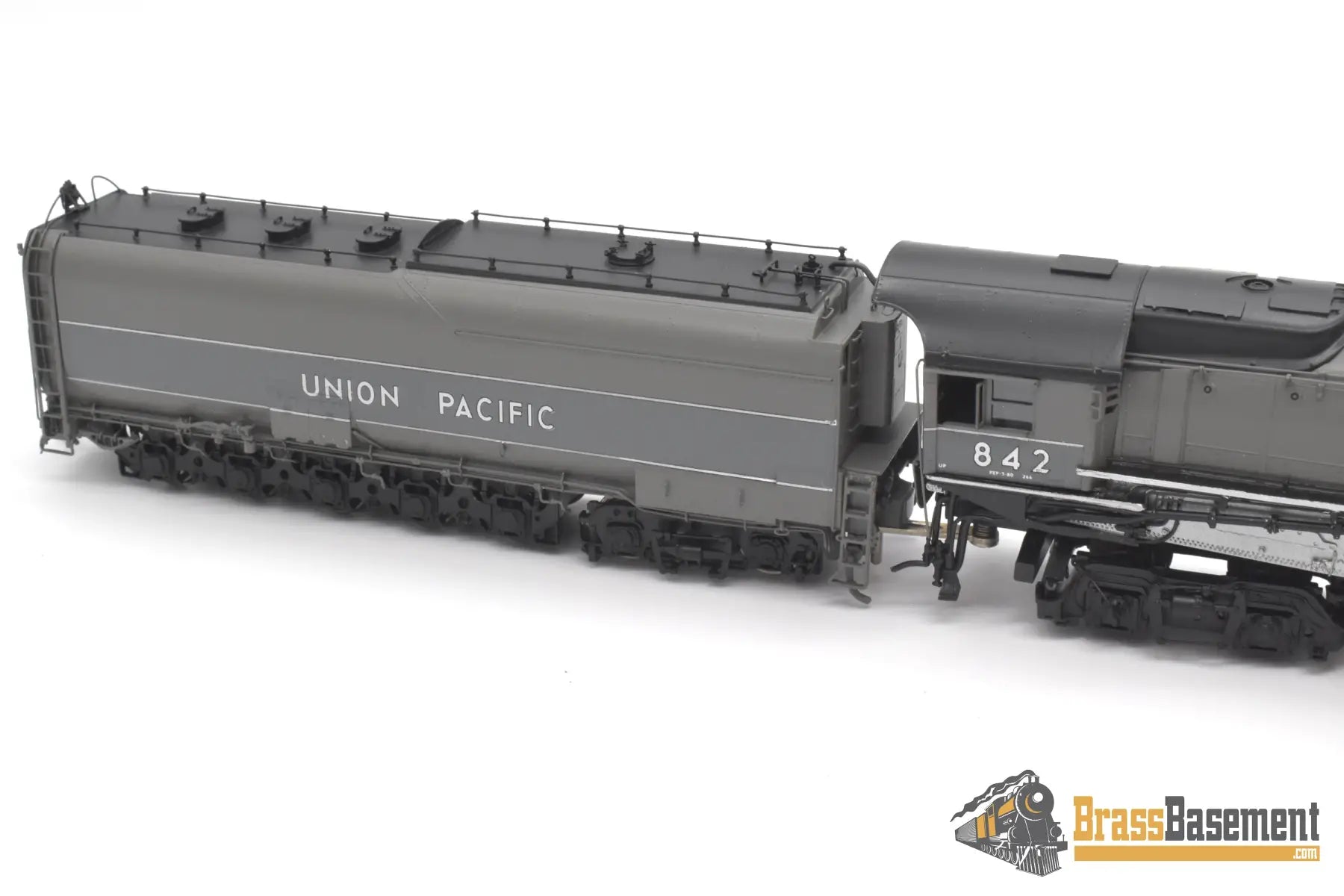 Ho Brass - Omi 4521.2 Union Pacific Fef - 3 #842 Gray Stripe Grayhound Mint Steam