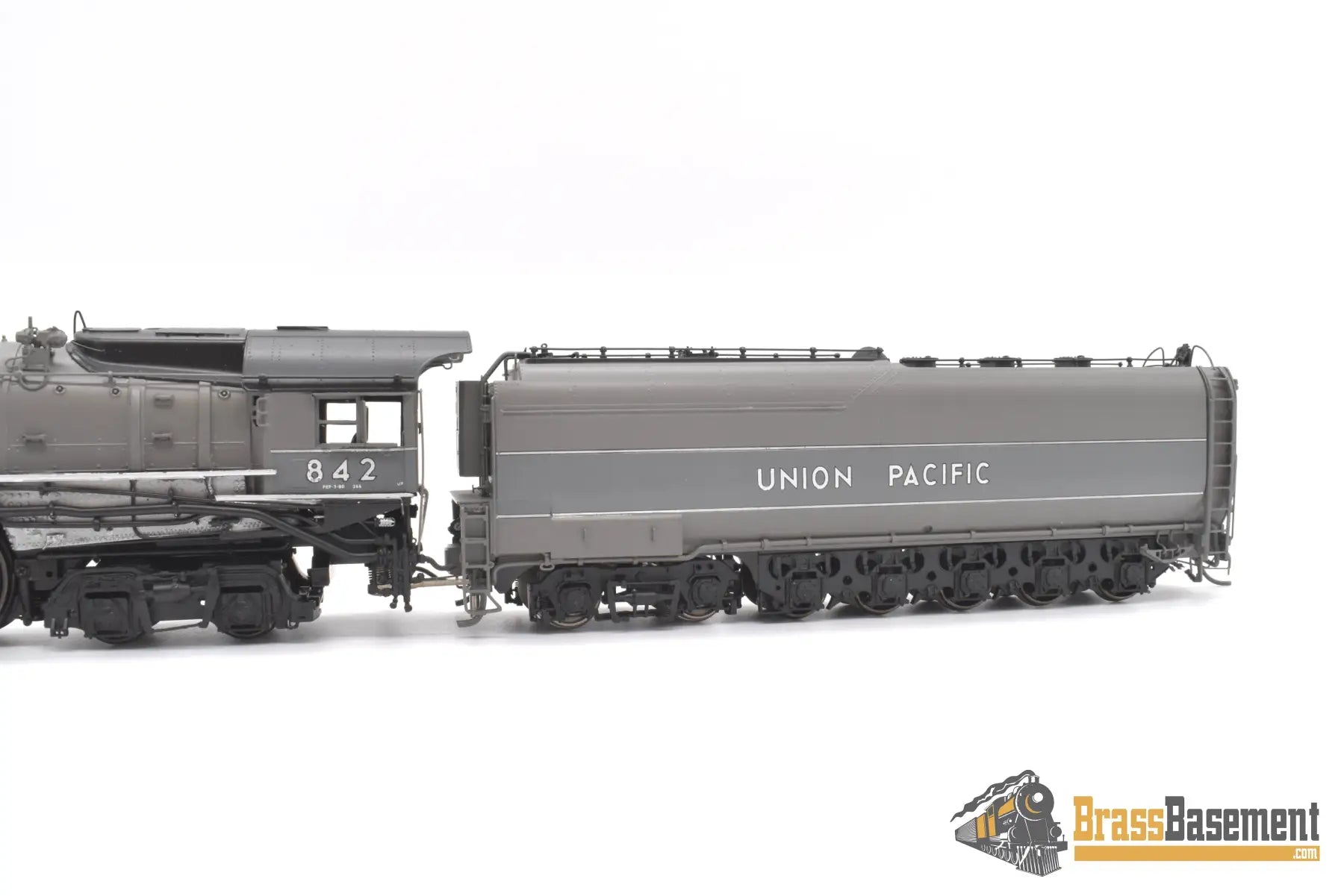 Ho Brass - Omi 4521.2 Union Pacific Fef - 3 #842 Gray Stripe Grayhound Mint Steam