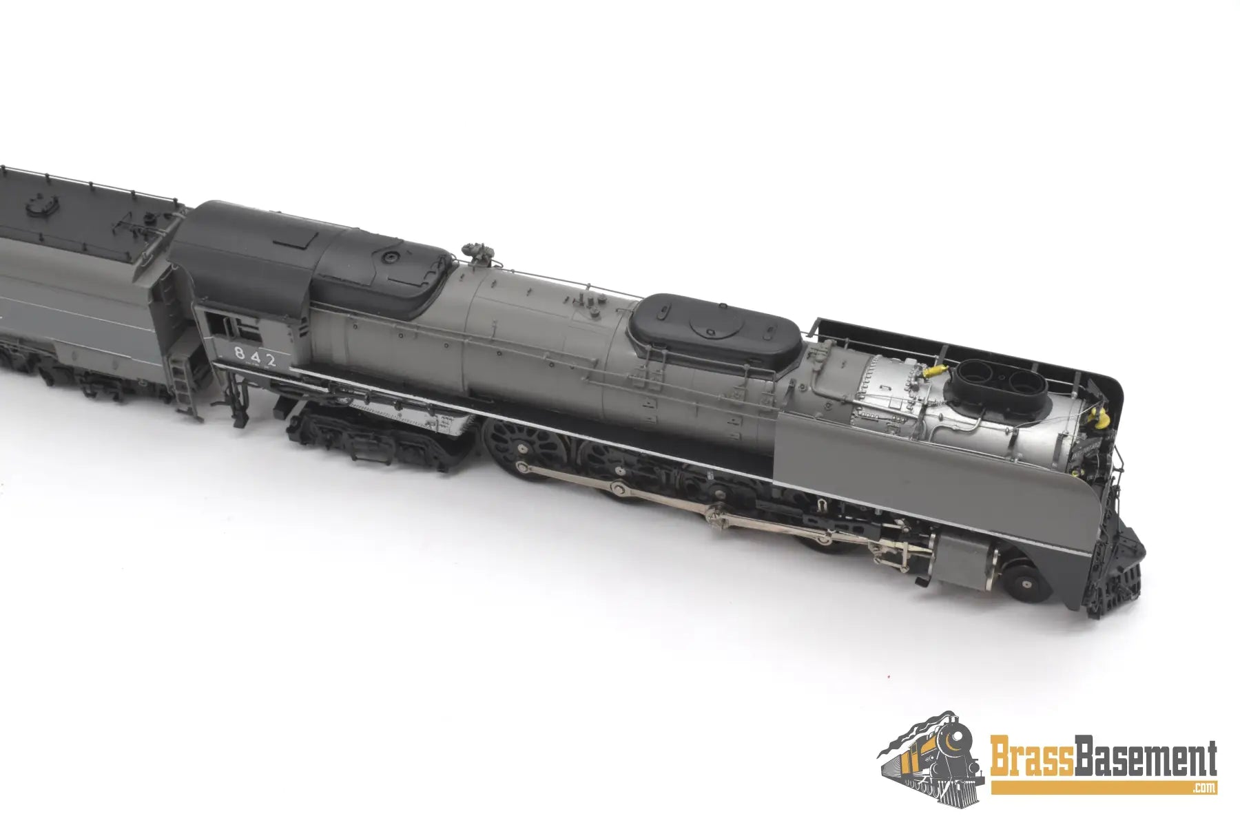 Ho Brass - Omi 4521.2 Union Pacific Fef - 3 #842 Gray Stripe Grayhound Mint Steam
