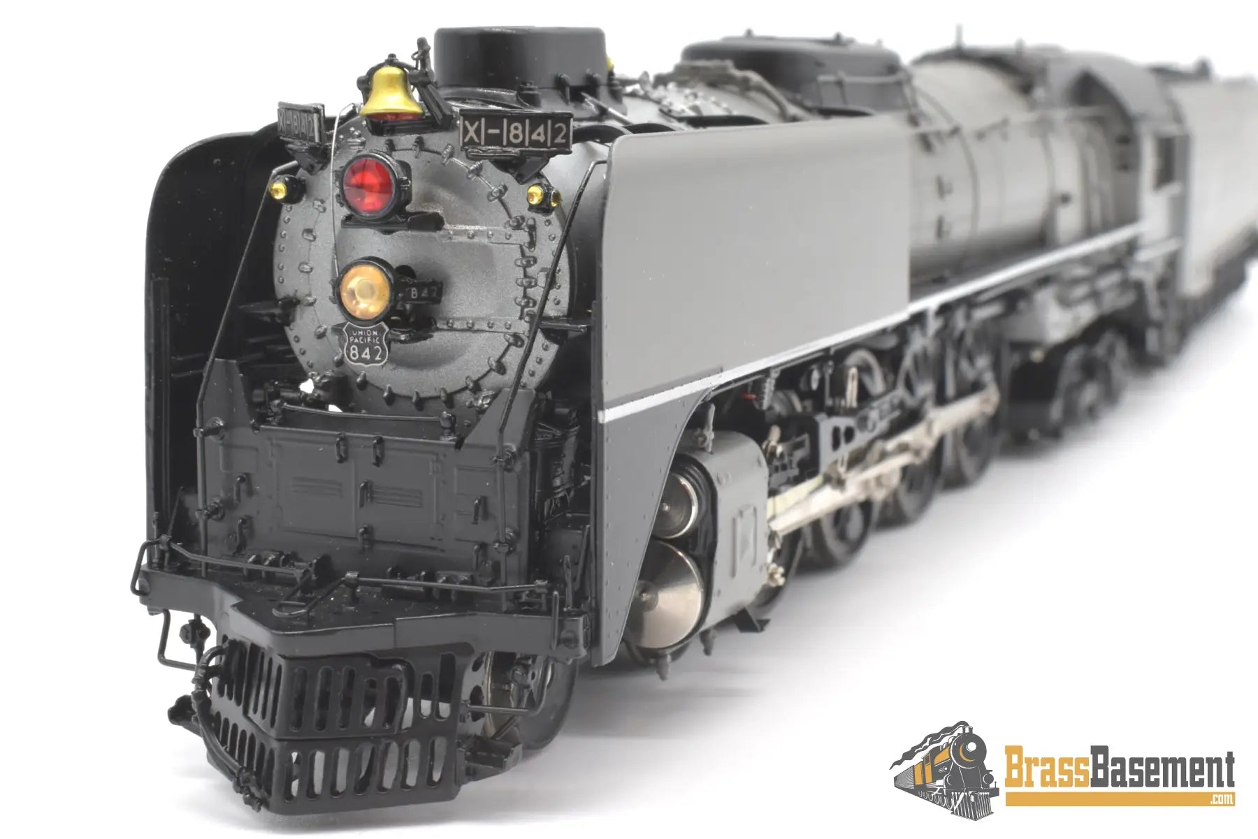 Ho Brass - Omi 4521.2 Union Pacific Fef - 3 #842 Gray Stripe Grayhound Mint Steam