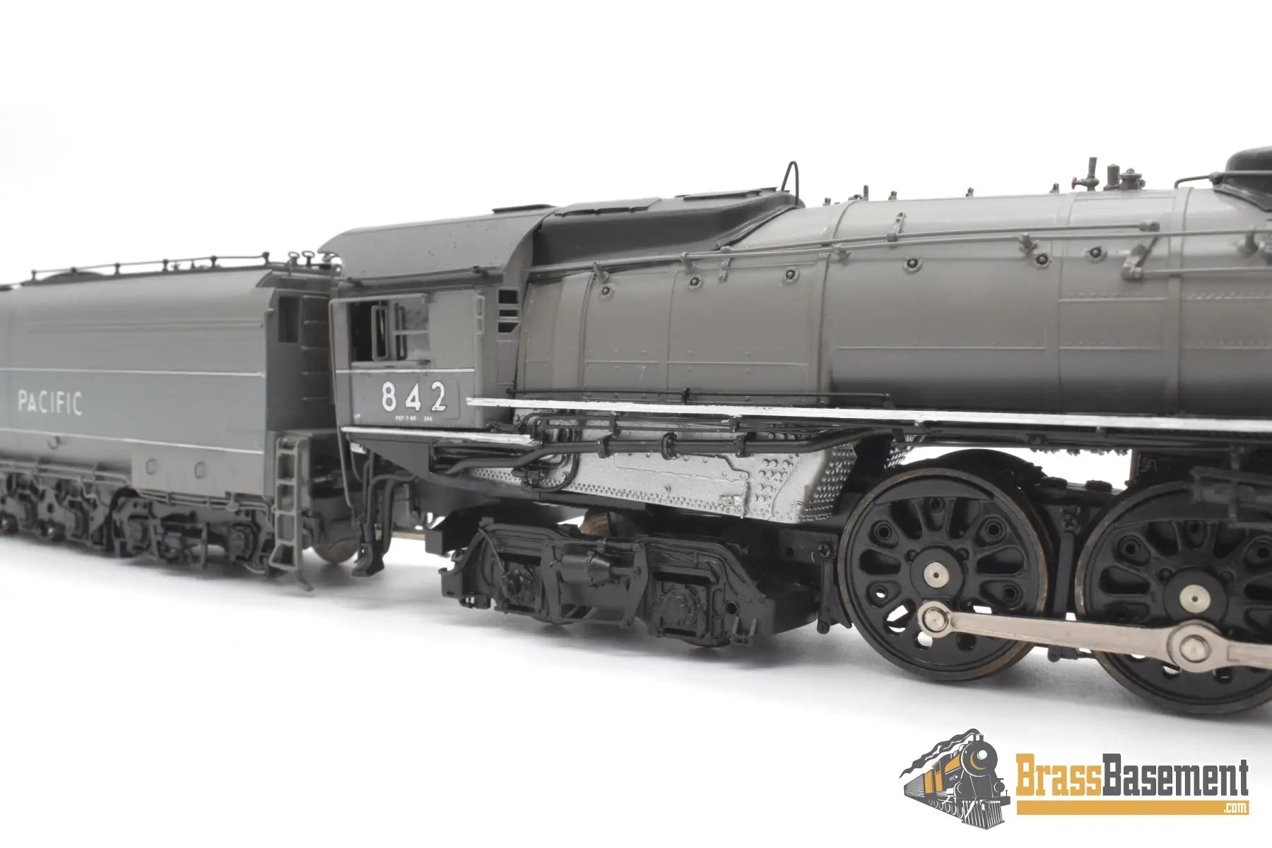 Ho Brass - Omi 4521.2 Union Pacific Fef - 3 #842 Gray Stripe Grayhound Mint Steam