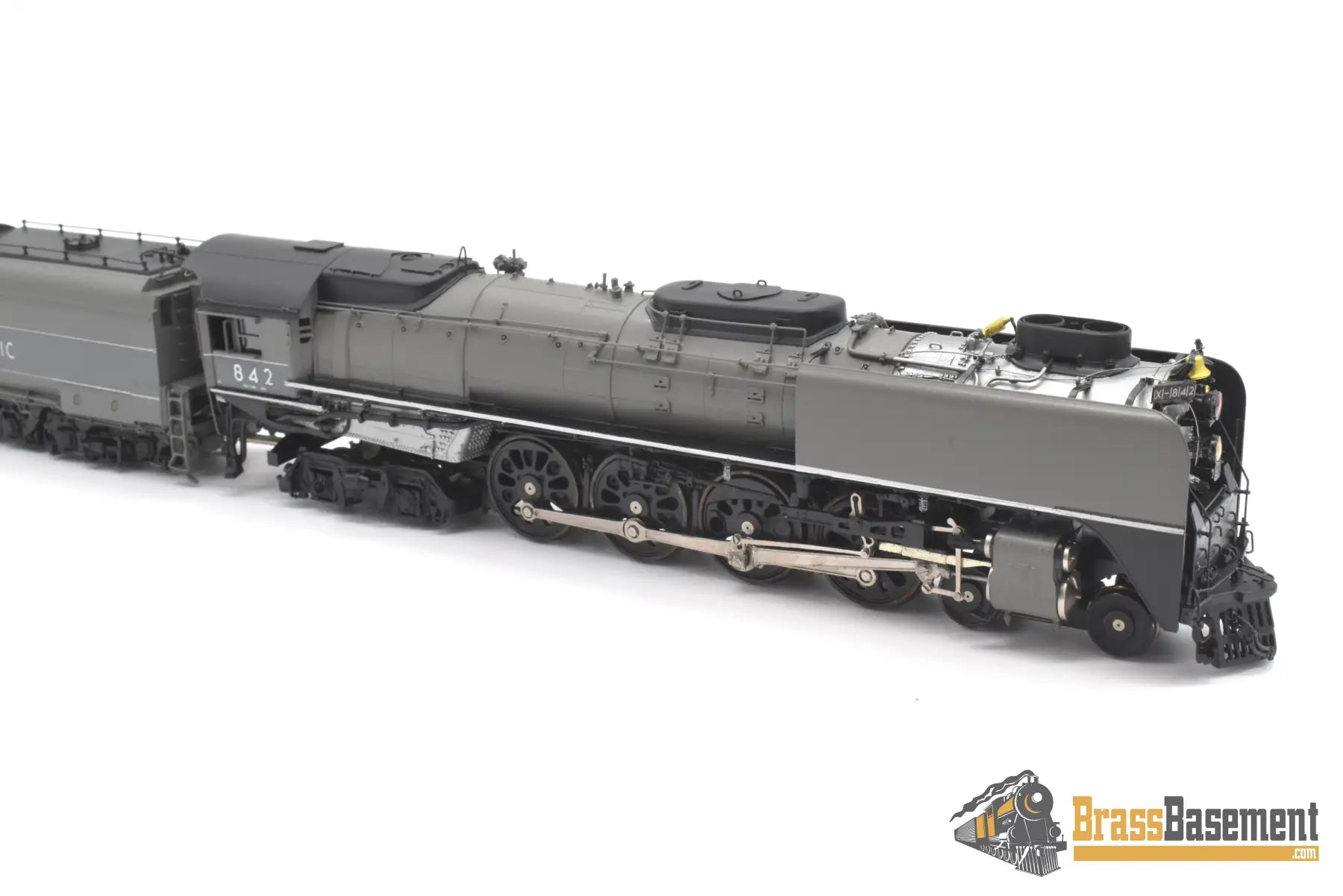 Ho Brass - Omi 4521.2 Union Pacific Fef - 3 #842 Gray Stripe Grayhound Mint Steam