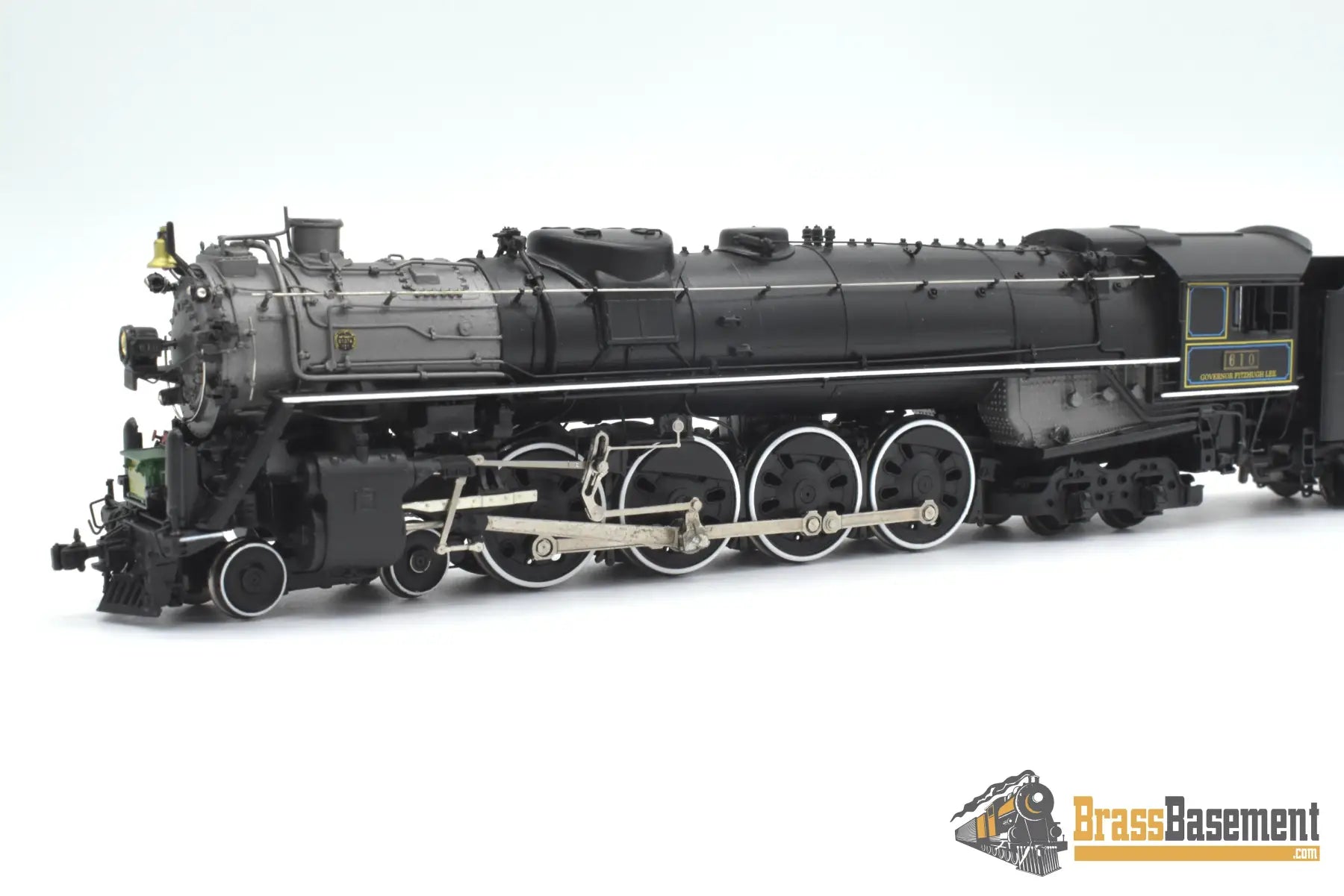 HO Brass - OMI 4548.1 RF&P Richmond Fredericksburg & Potomac 4-8-4 “Governor” #610 - Mint Steam